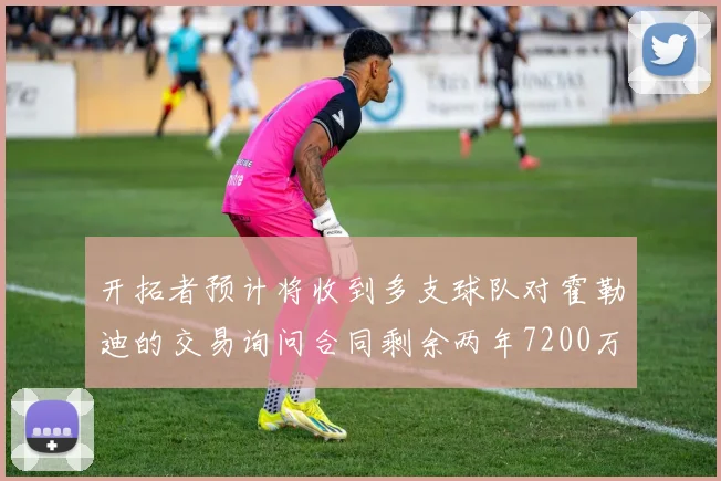 开拓者预计将收到多支球队对霍勒迪的交易询问合同剩余两年7200万